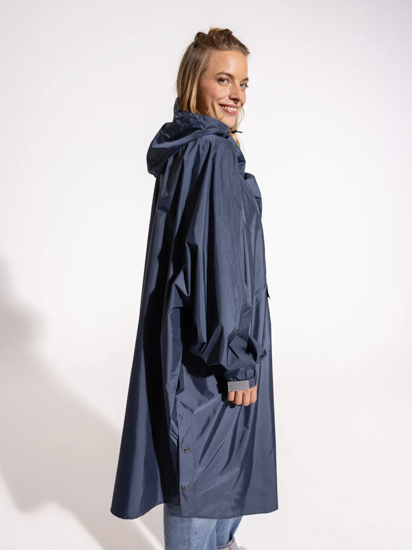 Ela Mo™ Regenponcho | Navy