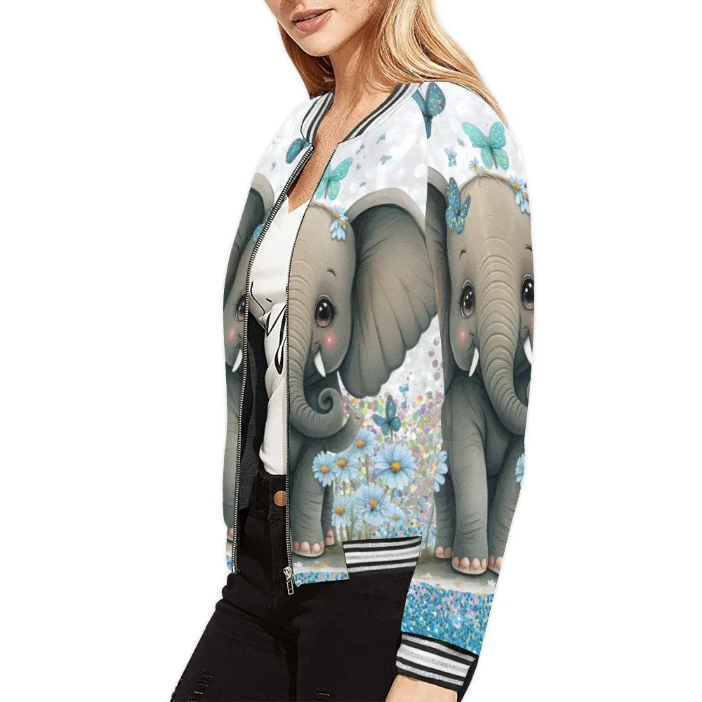 Elephant awd224 Bomber Jacket for Women