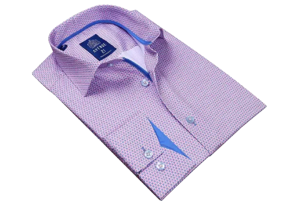 Embrace Formal Sophistication with Avenue 21 European Men's Button-Down | K07