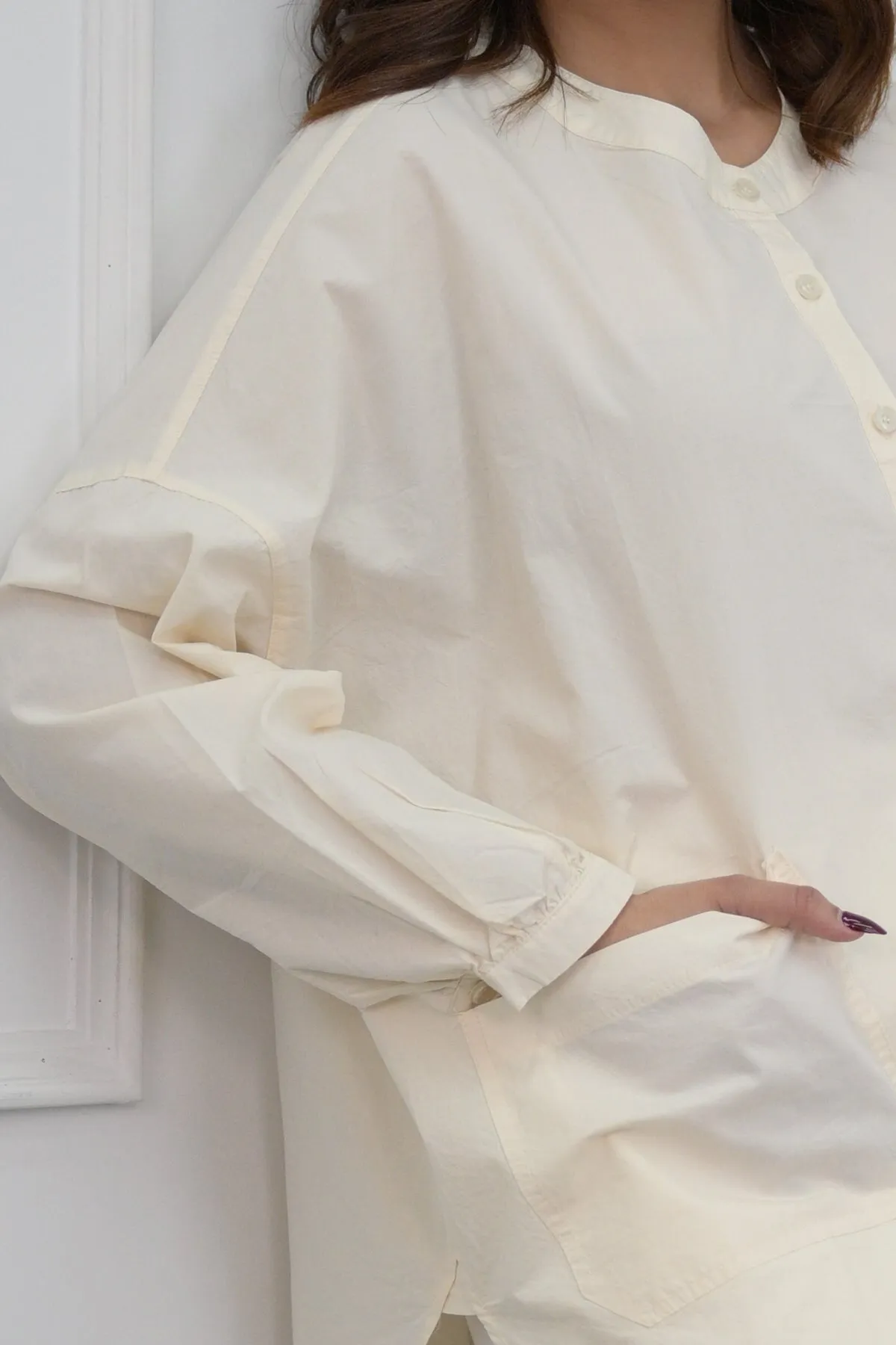 Ethereal Elegance Oversized Shirt