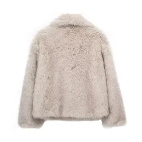 Faux Fur Short Coat