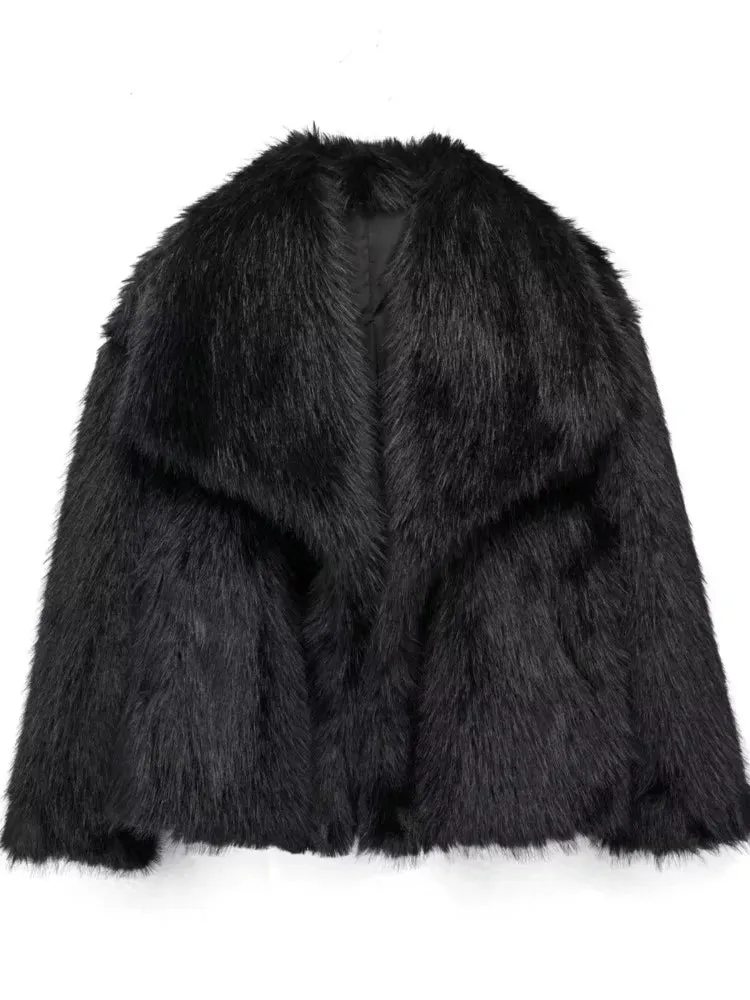 Faux Fur Short Coat