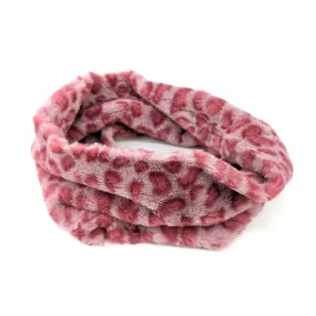 Faux Fur Snood - Pink Camo