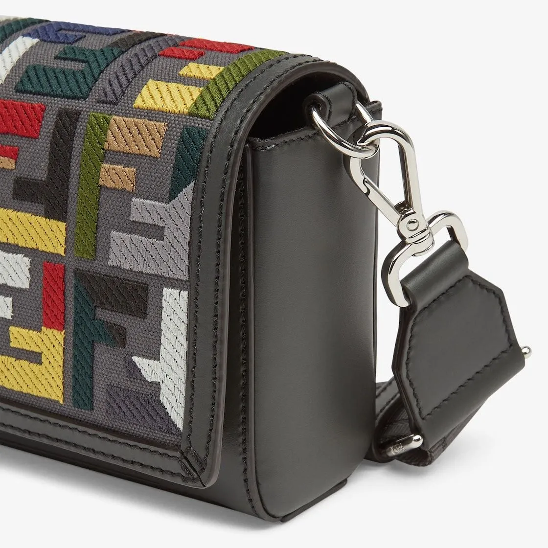 FENDI Mini Leather Camera Case