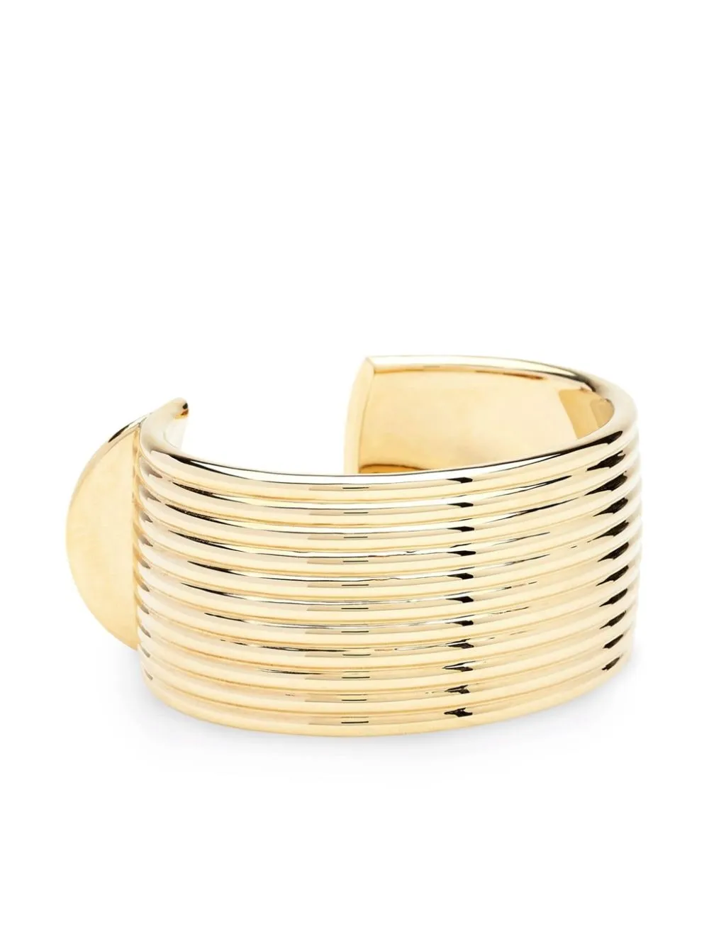 Ferragamo Engraved Logo Wide Band Bracelet