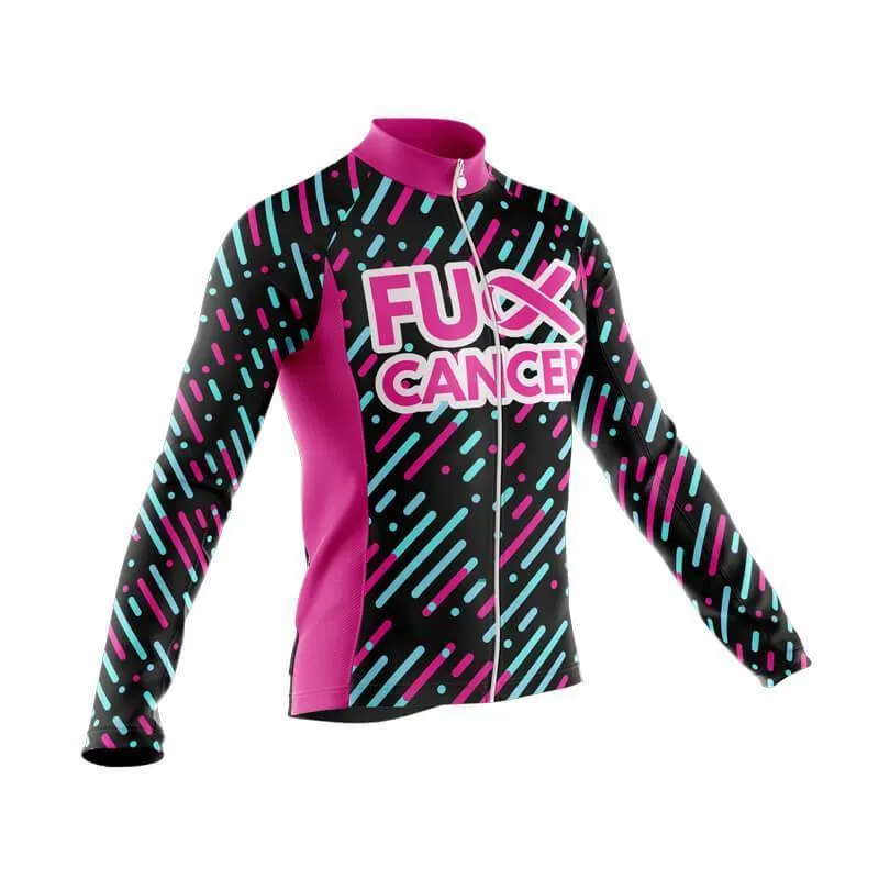 FU Cancer V2 Long Sleeve Club Jersey ( Black )