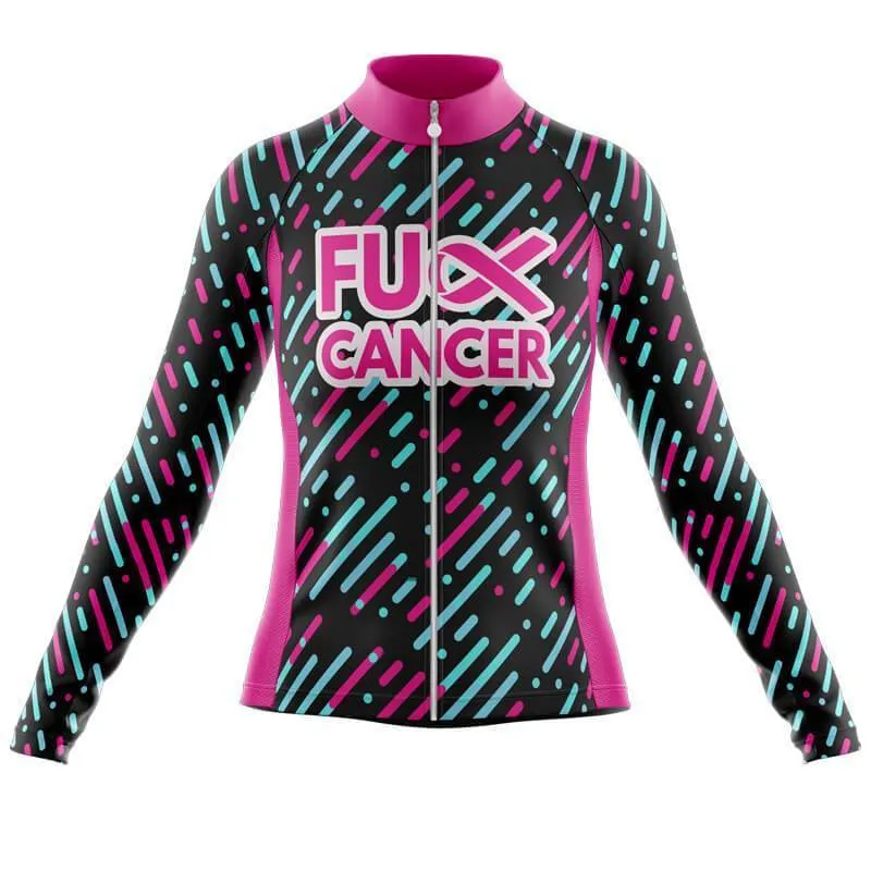 FU Cancer V2 Long Sleeve Club Jersey ( Black )