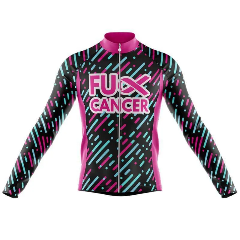 FU Cancer V2 Long Sleeve Club Jersey ( Black )