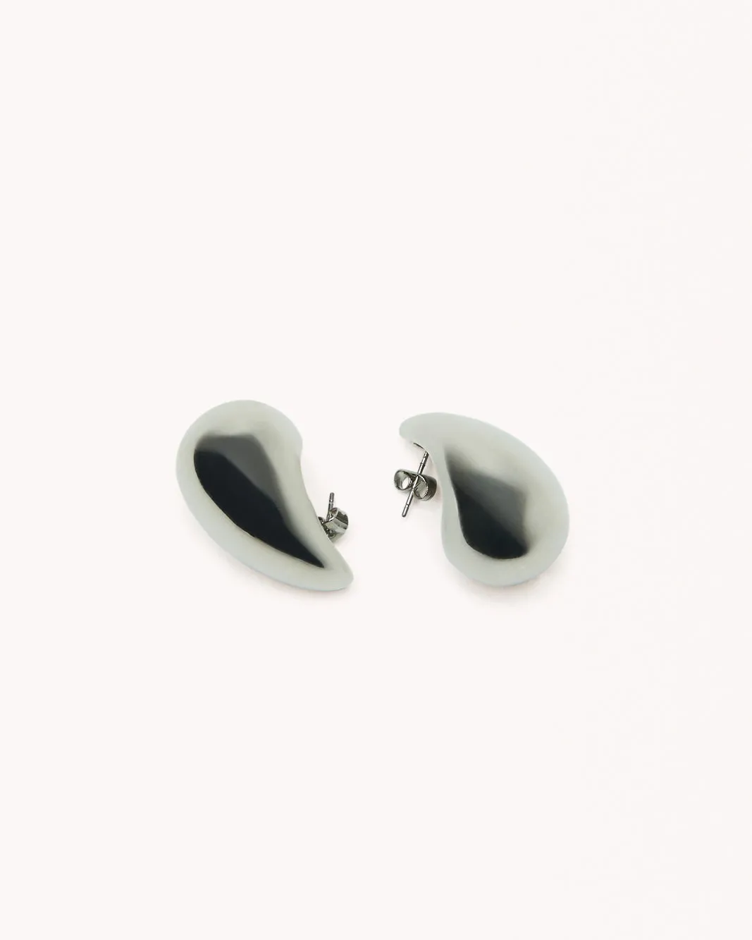 GAIZA EARRING - DARK SILVER