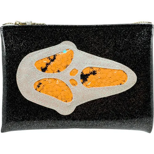 Ghostface Scream Midi Clutch Toy Storage & Fashion Bag by KushKards - Orange