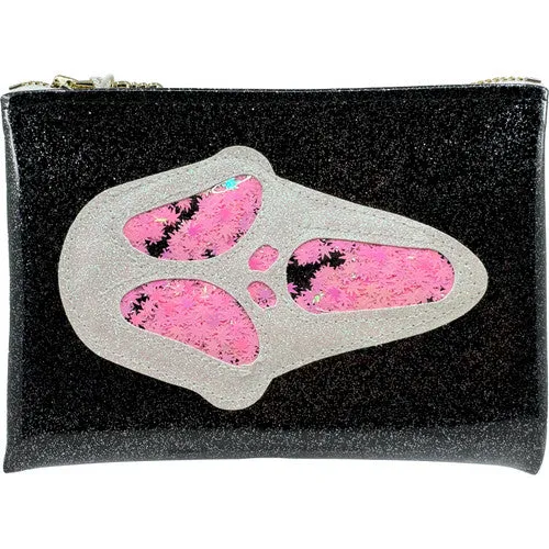 Ghostface Scream Midi Clutch Toy Storage & Fashion Bag by KushKards - Pink