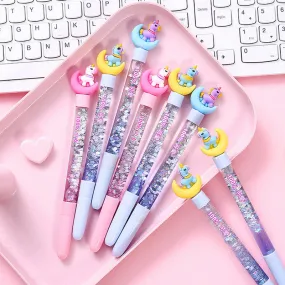 Glitter Unicorn Gel Pens