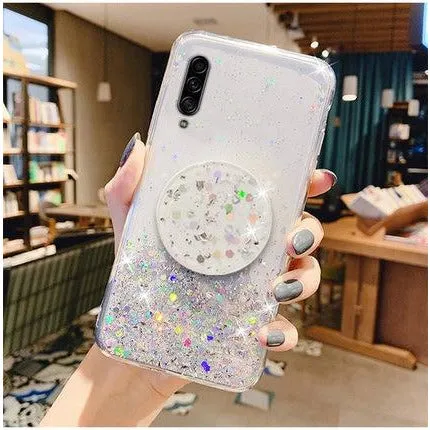 Glittery phone Case For Samsung Galaxy