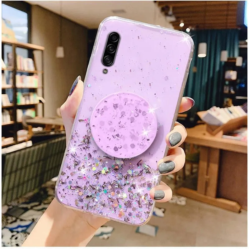 Glittery phone Case For Samsung Galaxy