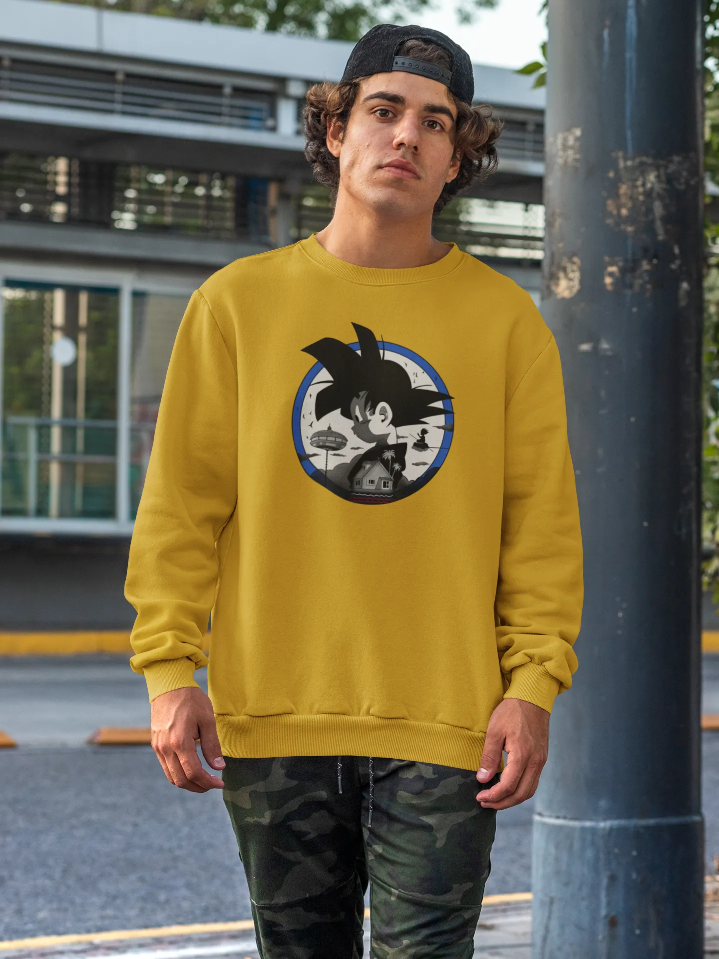 Goku : Dragon Ball Z- Anime-Winter Sweatshirts