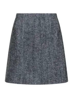 Helmine Herringbone Skirt