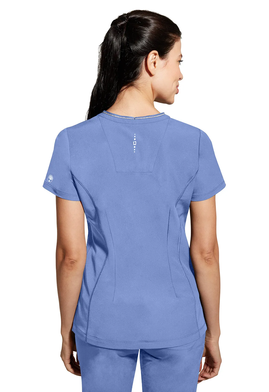 HH 360 - Women's Sonia Zip Y-Neck Scrub Top