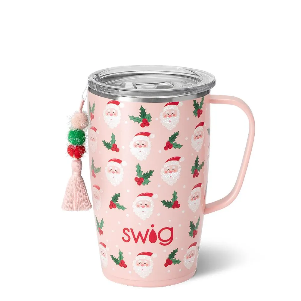 Holly Jolly Travel Mug 18oz