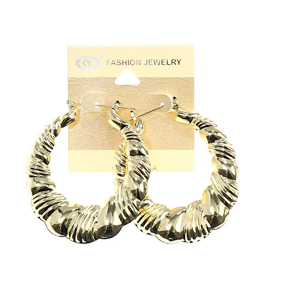 JE1439 - Chunky Twist Hoops