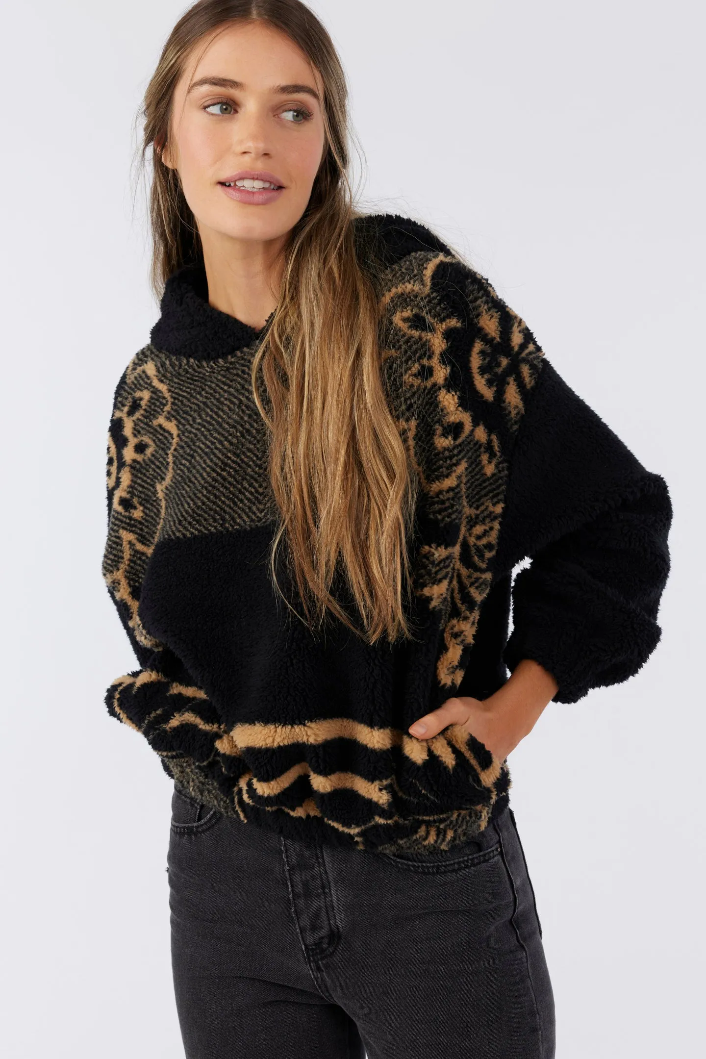 KANYA HIGH PILE PULLOVER