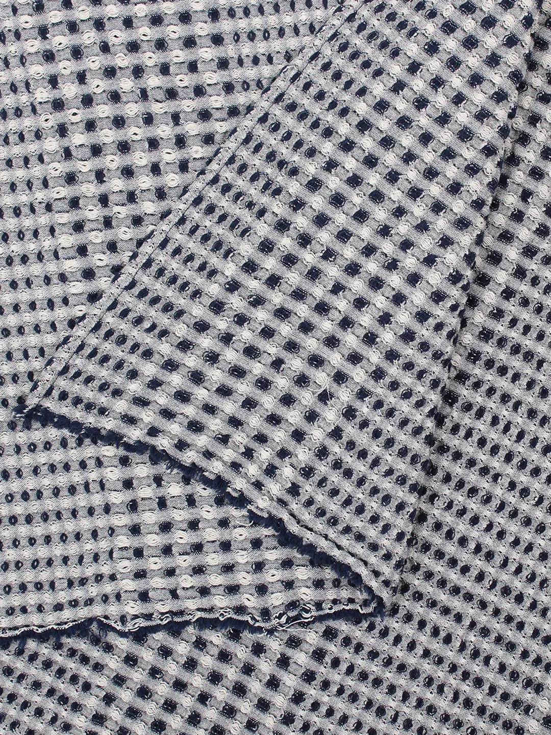 Karakoram Throw (Natural / Blue)