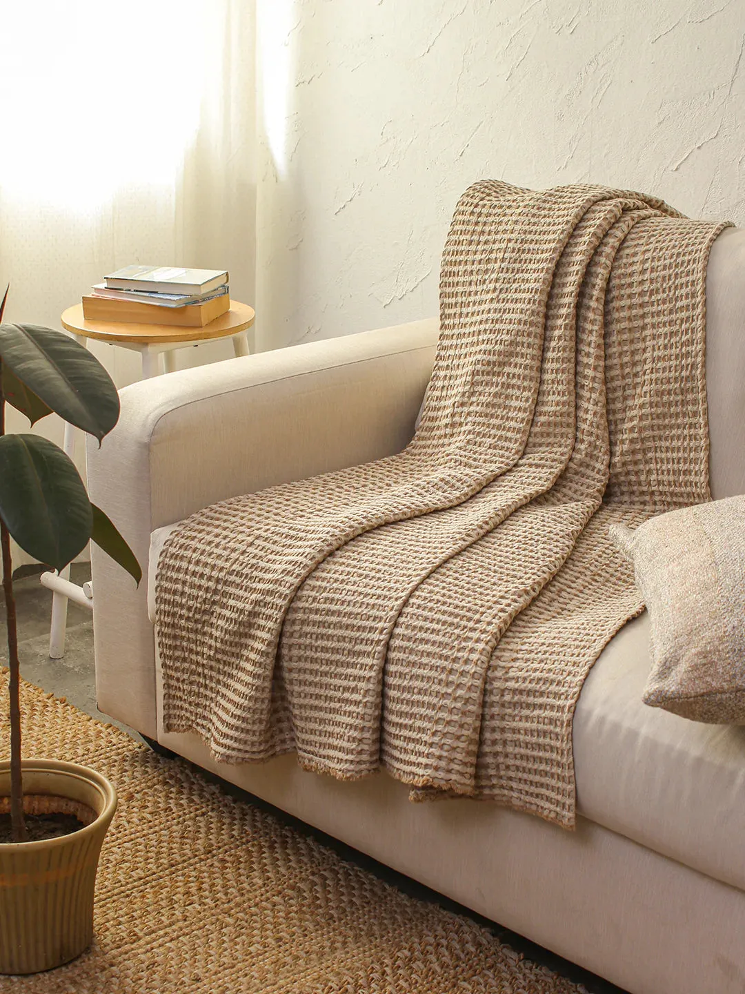 Karakoram Throw (Natural/Beige)