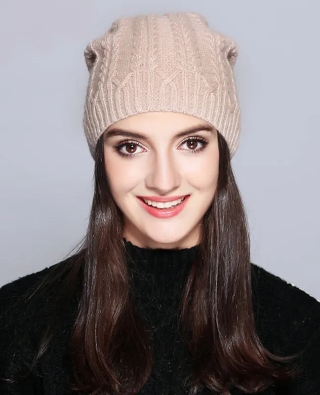 Knitted Wool Winter Hat