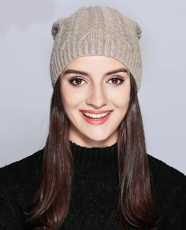 Knitted Wool Winter Hat