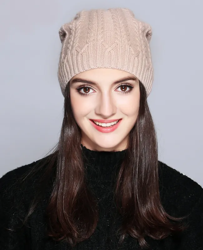 Knitted Wool Winter Hat