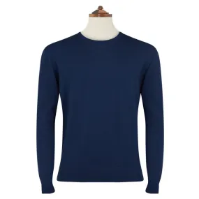 Kyan Light Navy Crew Neck Pullover