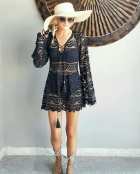 Lace Tunic Coverup