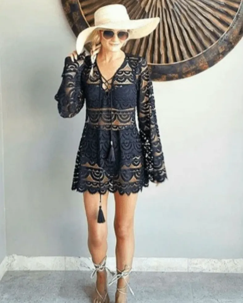 Lace Tunic Coverup