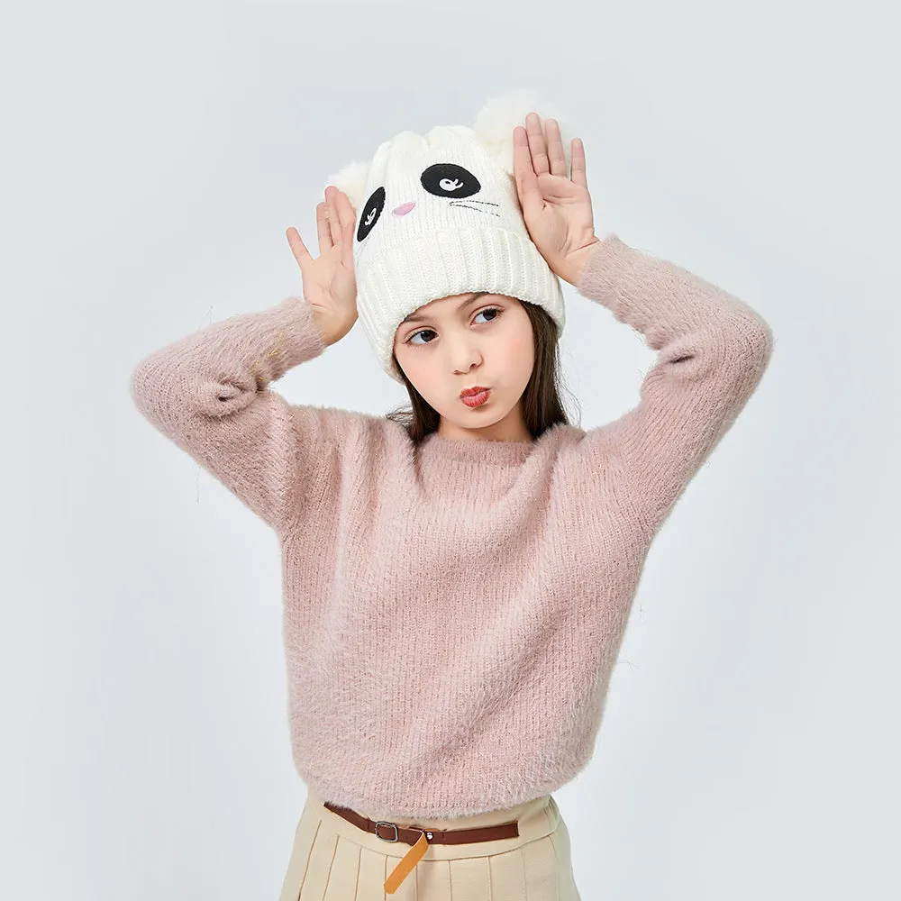 Little Mice Cute Woollen Winter Cap