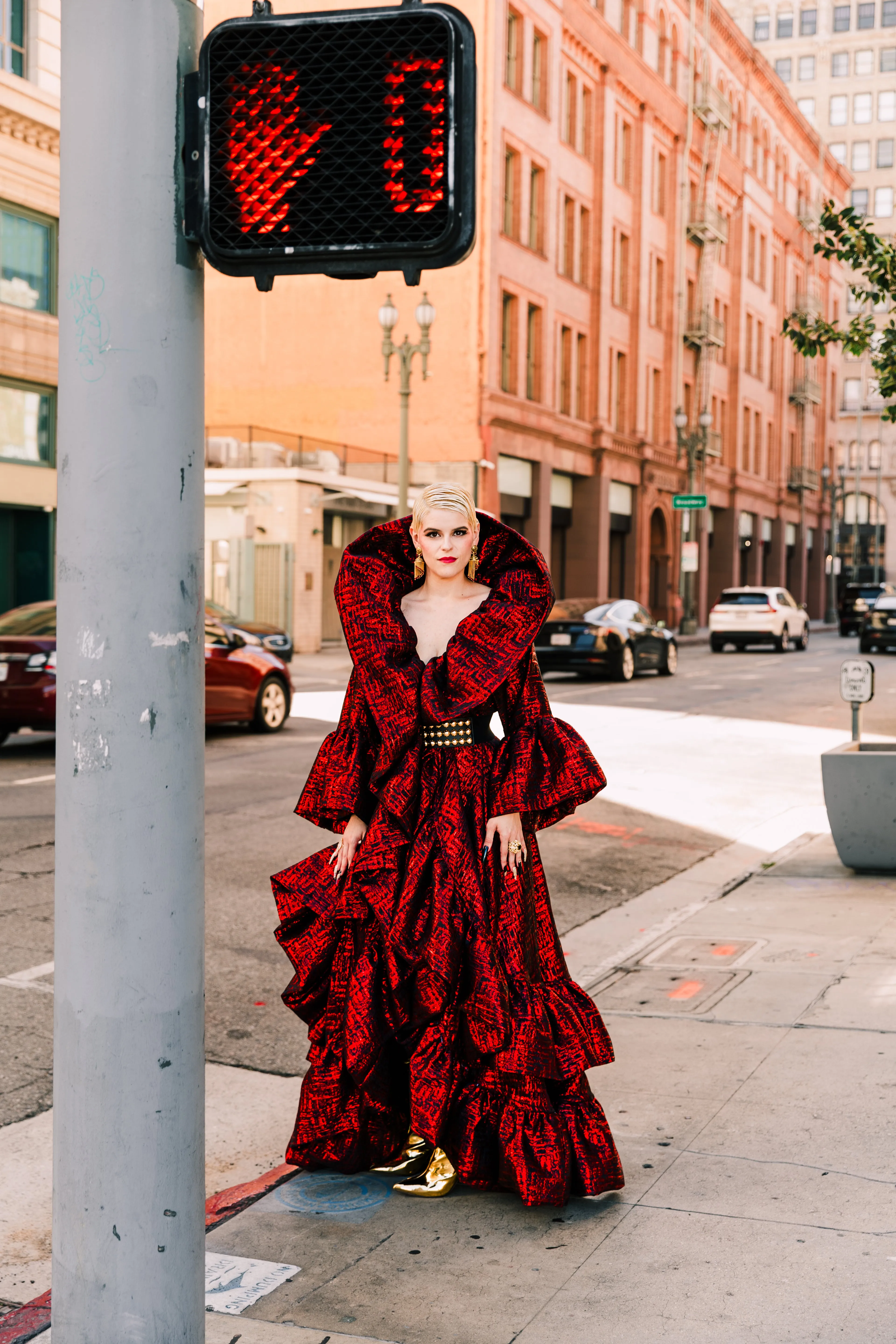 Manhattan Opera Coat Gown Custom in "Turandot"