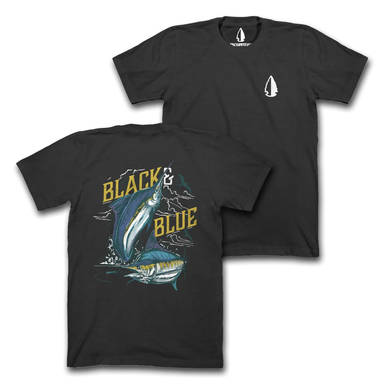 Marlin Black & Blue Tee