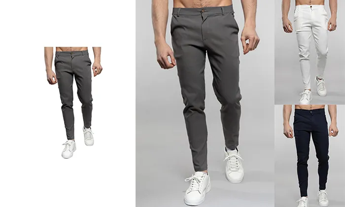 Men's Slim Fit Tapered Chinos