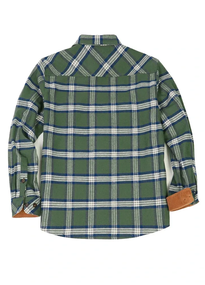 Men's Timberline Midweight Flannel Shirt,8oz