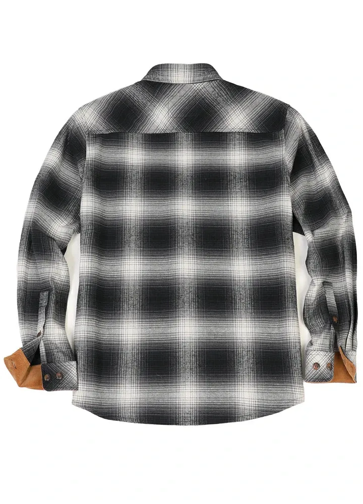 Men's Timberline Midweight Flannel Shirt,8oz