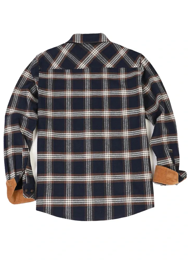 Men's Timberline Midweight Flannel Shirt,8oz