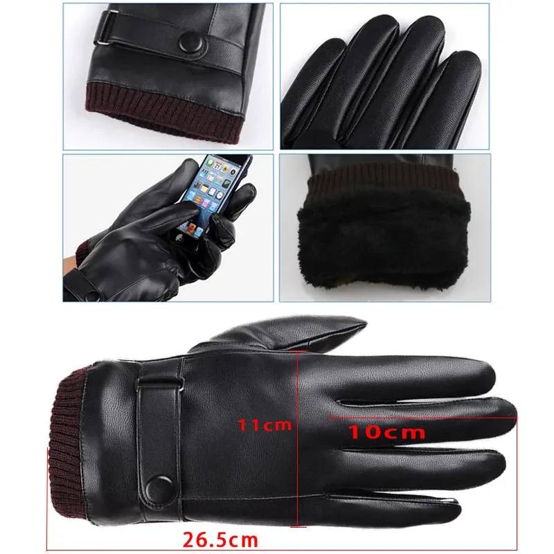 Men's Winter Gloves: Stylish, Functional and Touch Screen Enabled