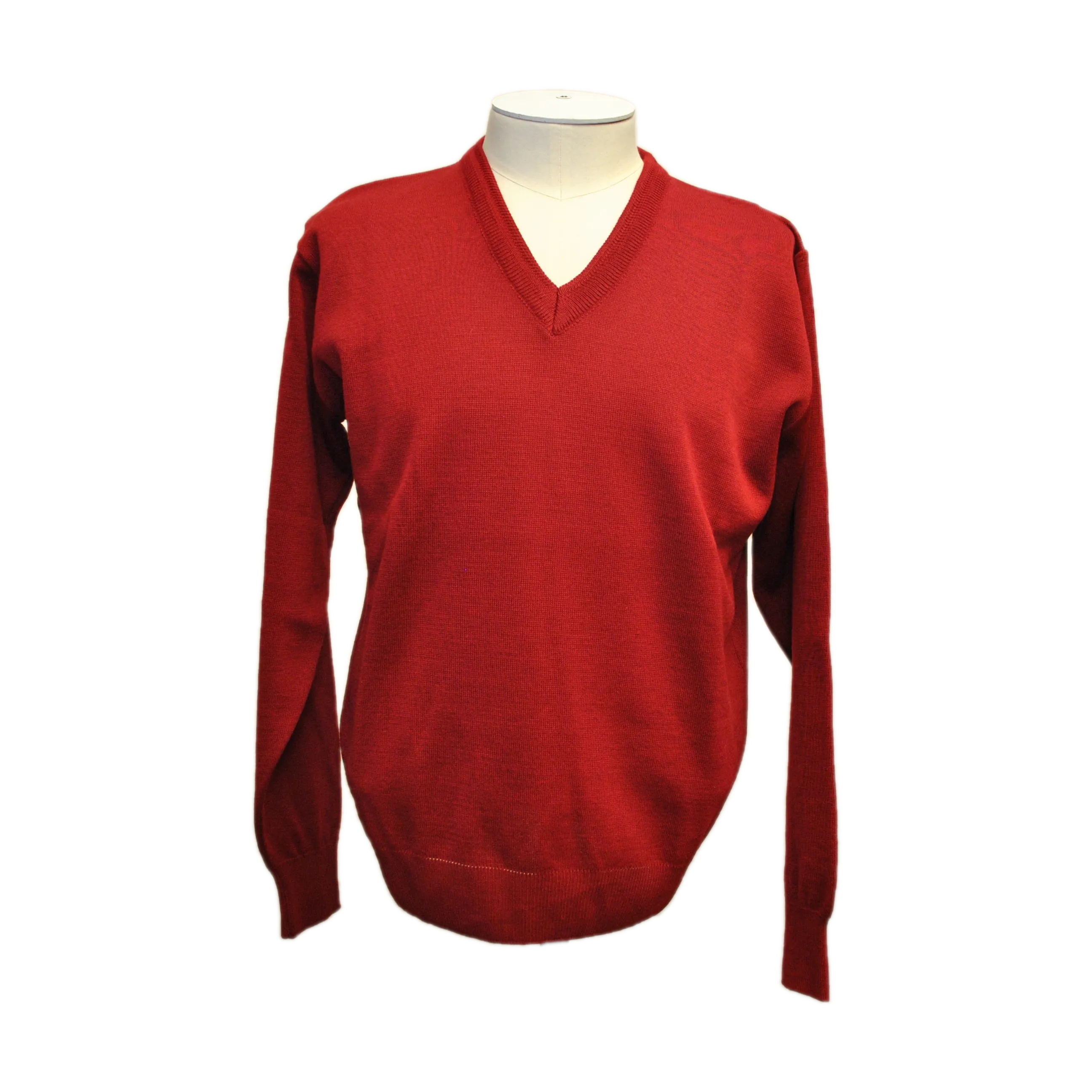 Merino Blend V Neck Pullover