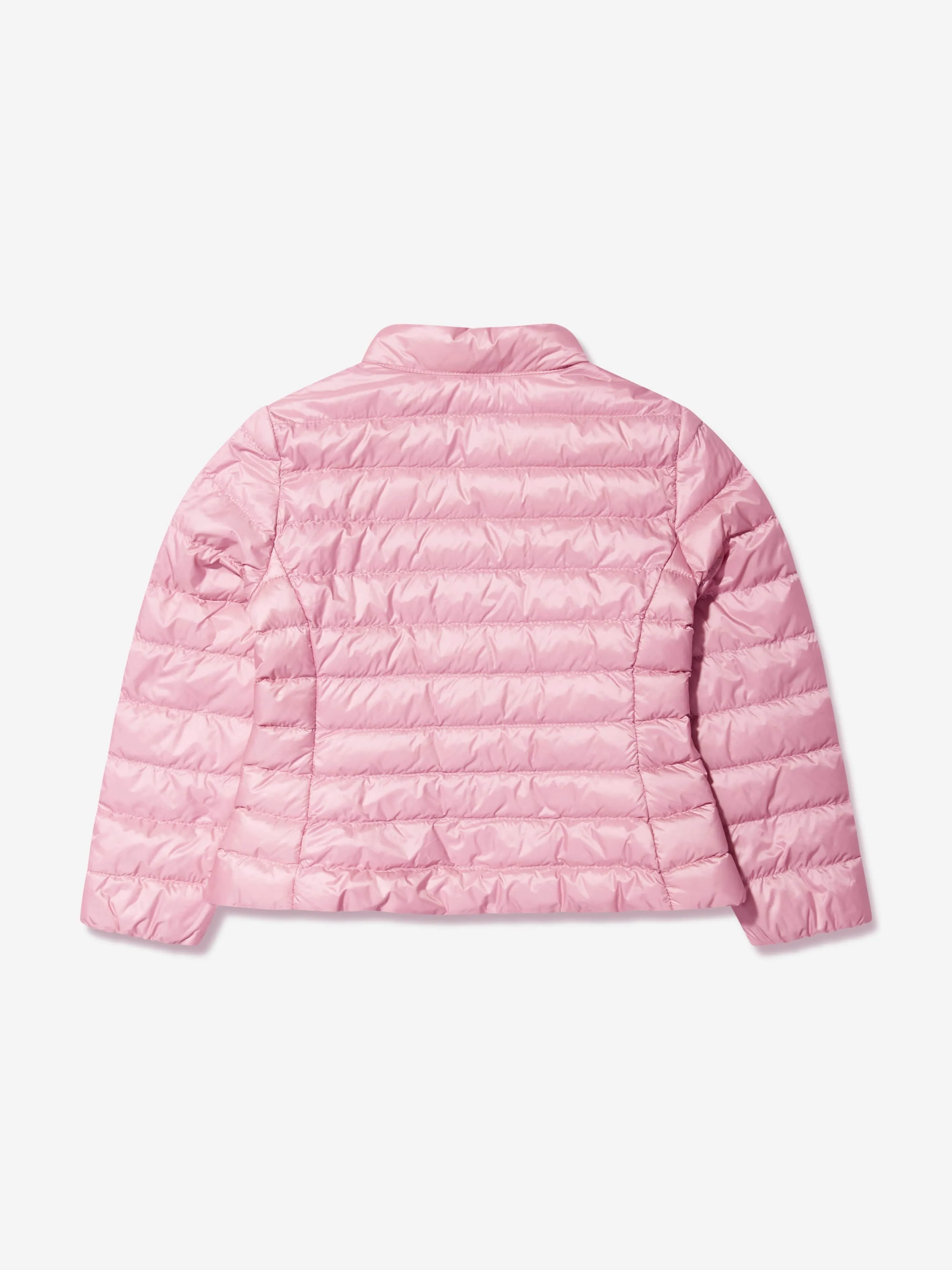 Moncler Enfant Girls Down Padded Kaukura Jacket in Pink