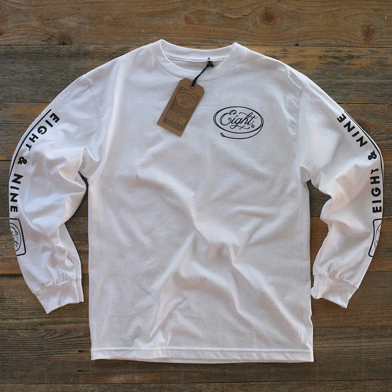 Motor Co Tee L/S White