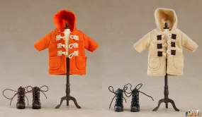 Nendoroid Doll Warm Clothing Set: Boots & Duffle Coat (Beige/Orange)