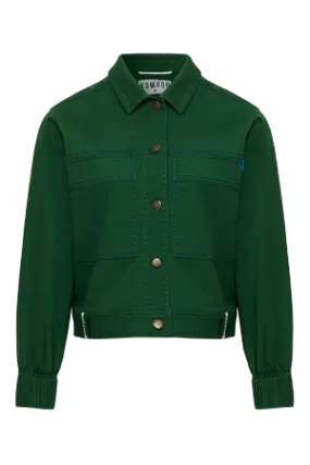 Neptune Cotton Jacket Forest Green