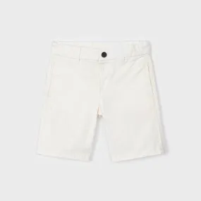 OFF WHITE CHINOS SHORT