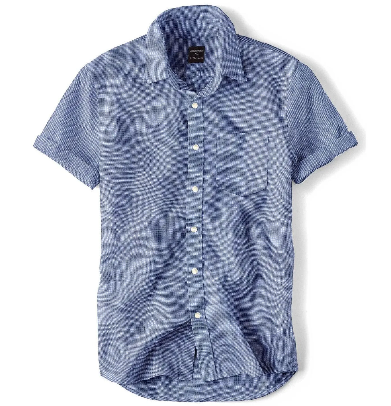 Oxford Button-Down - Short Sleeve - Dark Blue