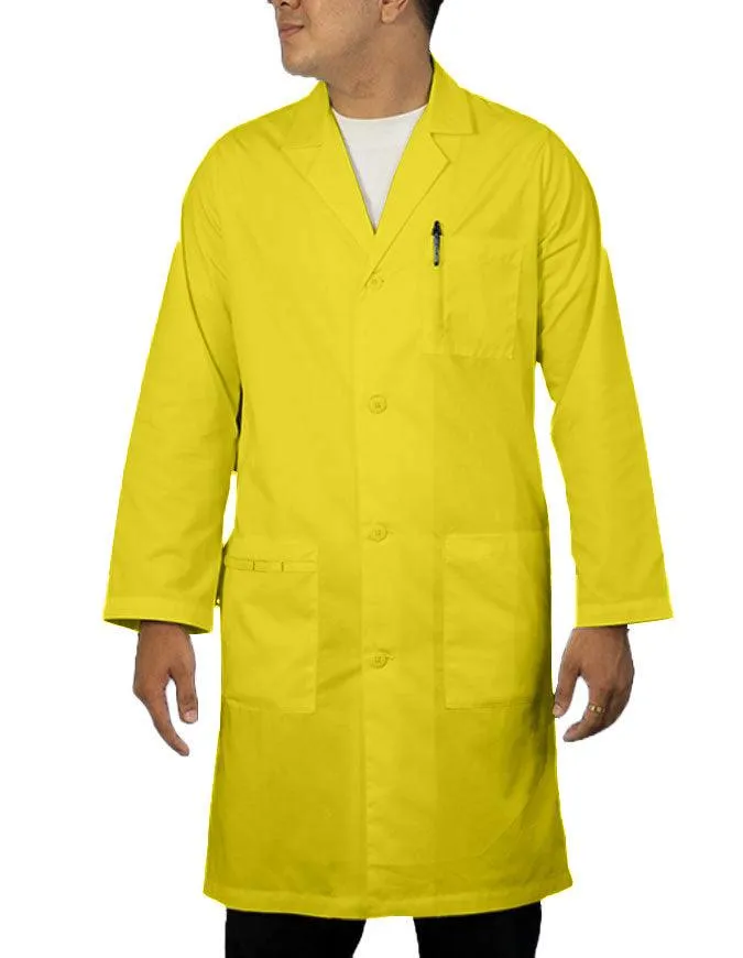 Panda Uniform Unisex 40 Inch Colored Lab Coat