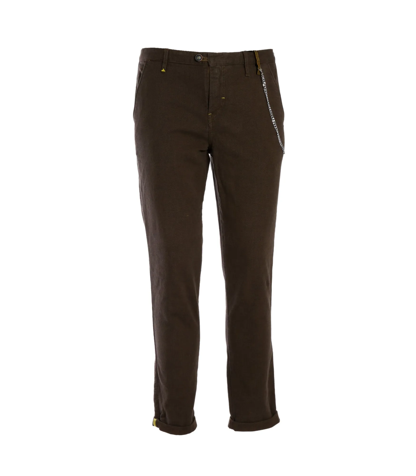 Pantalone Chinos Armaturato - Senape