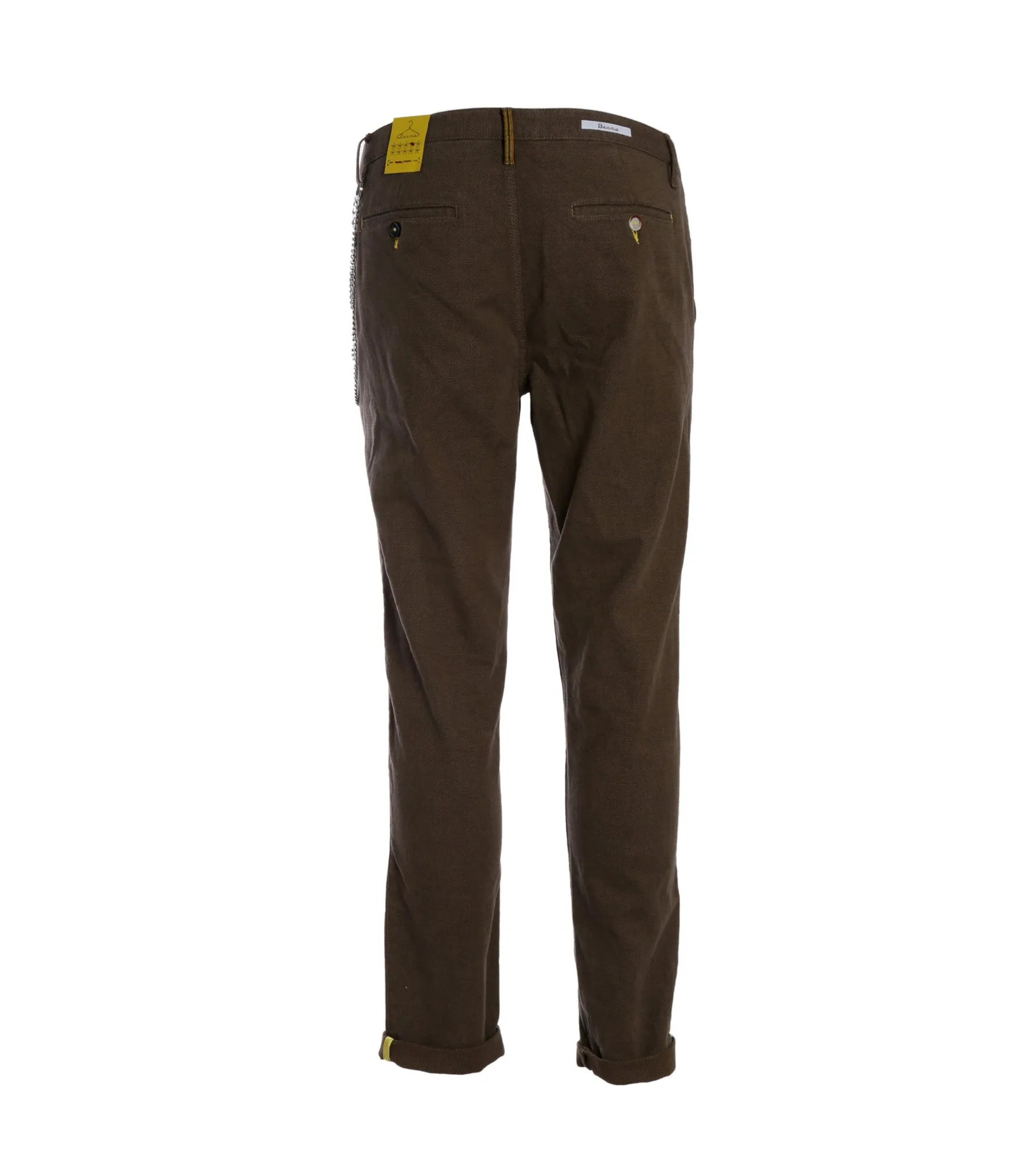 Pantalone Chinos Armaturato - Senape